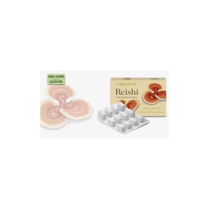 Reishi Erbamea 24 Vegetal Capsules