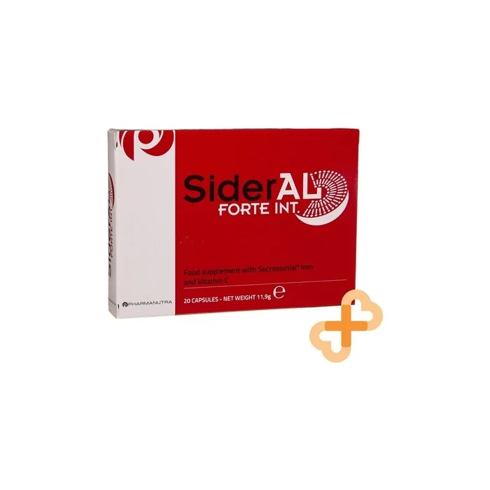 Sideral Forte 20 Capsules Vitamin C and Iron Supplement Heart Health