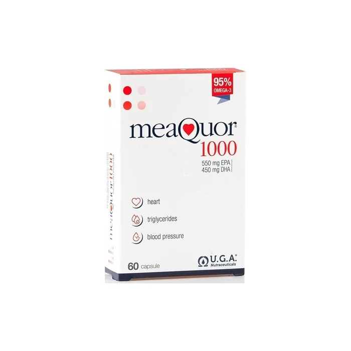 MEAQUOR 1000 with 1000mg EPA and DHA per Capsule