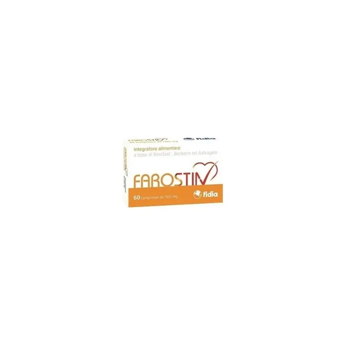 Fidia Pharmaceuticals Farostin Dietary Supplement For Cardiovascular Wellbeing 1100 Mg 60 Tablets