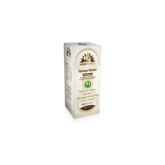 ERBENOBILI Fitomater Ginkgo Biloba Circulation and Blood Supplement 50ml