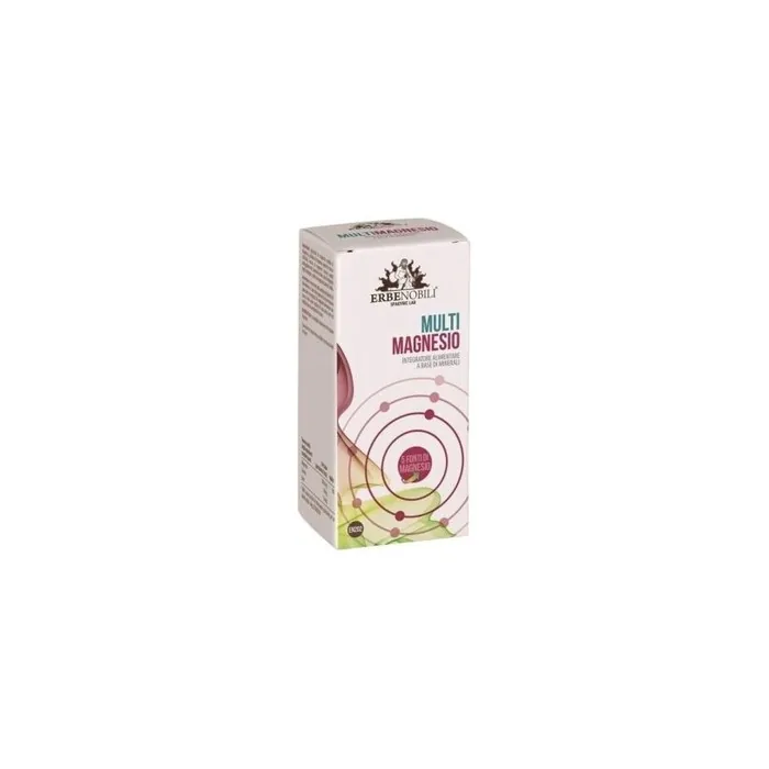 ERBENOBILI Multimagnesium Minerals Supplement 60 Capsules