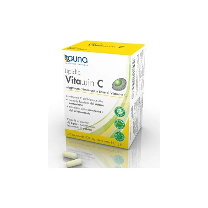 Lipidic Vitawin C GUNA 75 Capsules