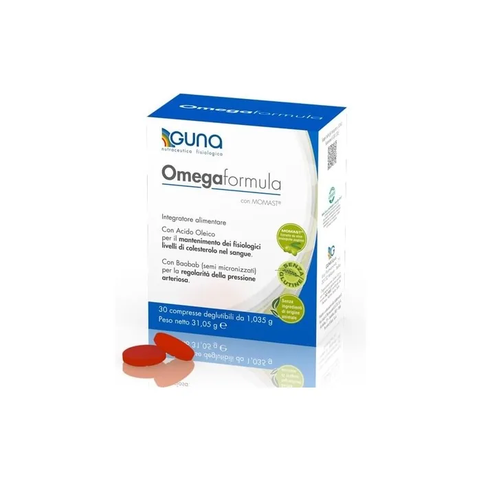 GUNA OmegaFormula Dietary Supplement 30 Tablets
