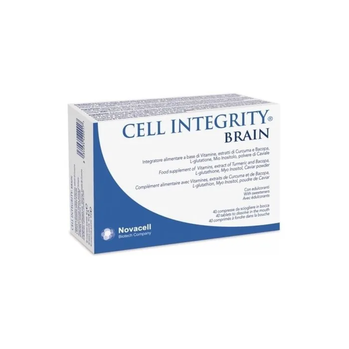 Novacell Cell Integrity Brain Food Supplement 40 Tablets