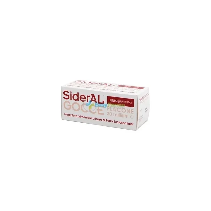 Junia Pharma Sideral Drops Iron Dietary Supplement 30 Milliliters