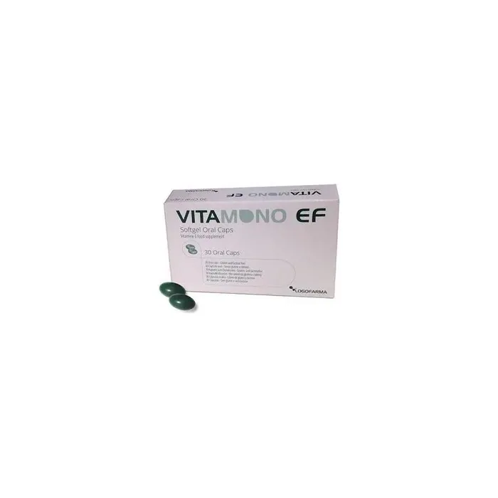 Logofarma Spa Vitamono Ef Oral Use 30 Softgel Capsules