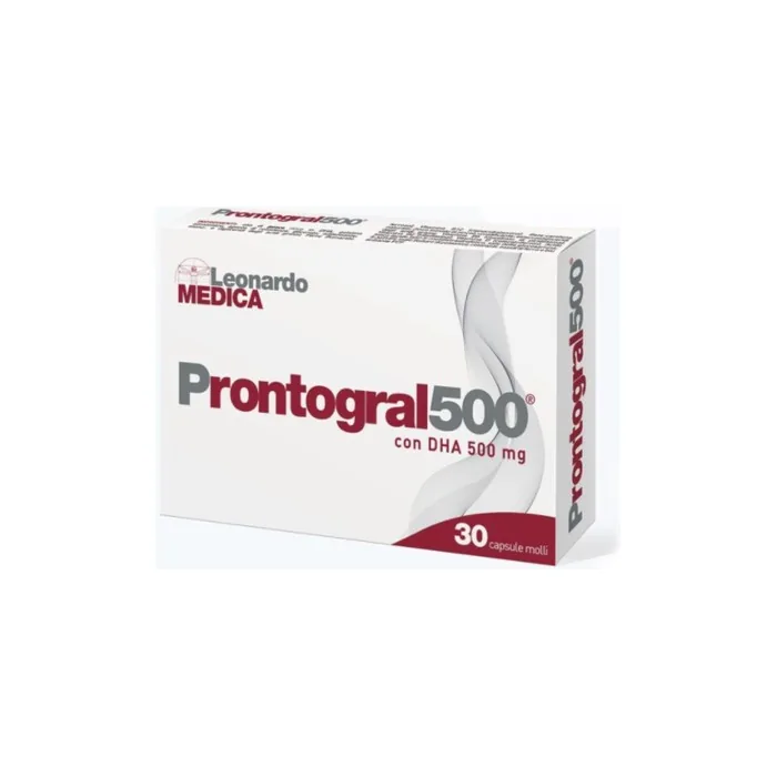 Prontogral500 Leonardo Medica 30 Soft Capsules