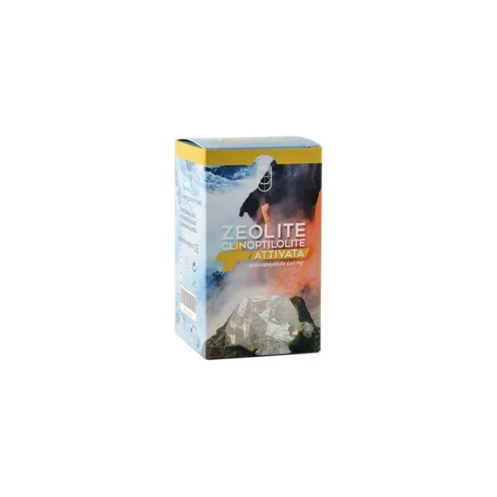 PUNTO SALUTE E BENESSERE Activated Zeolite Detox Supplement 200 Capsules
