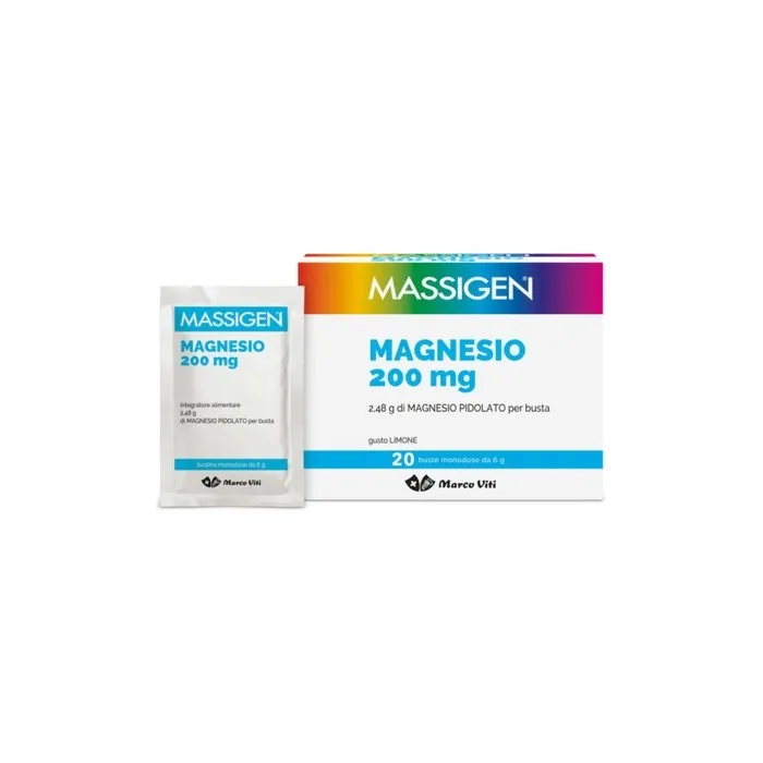 Magnesium 200mg Massigen