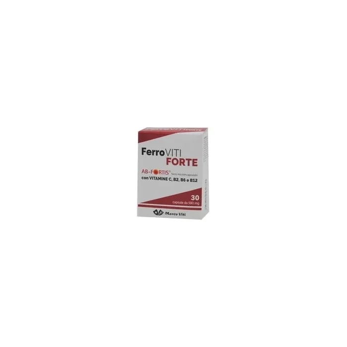 Marco Viti Farmaceutici Ferro Viti Forte Iron Dietary Supplement 30 Capsules