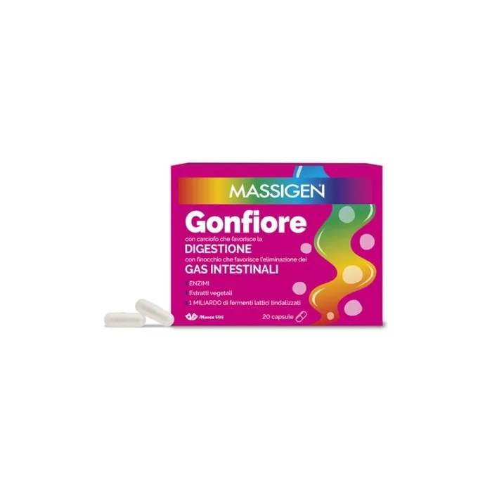 Massigen Bloating Relief 20 Capsules