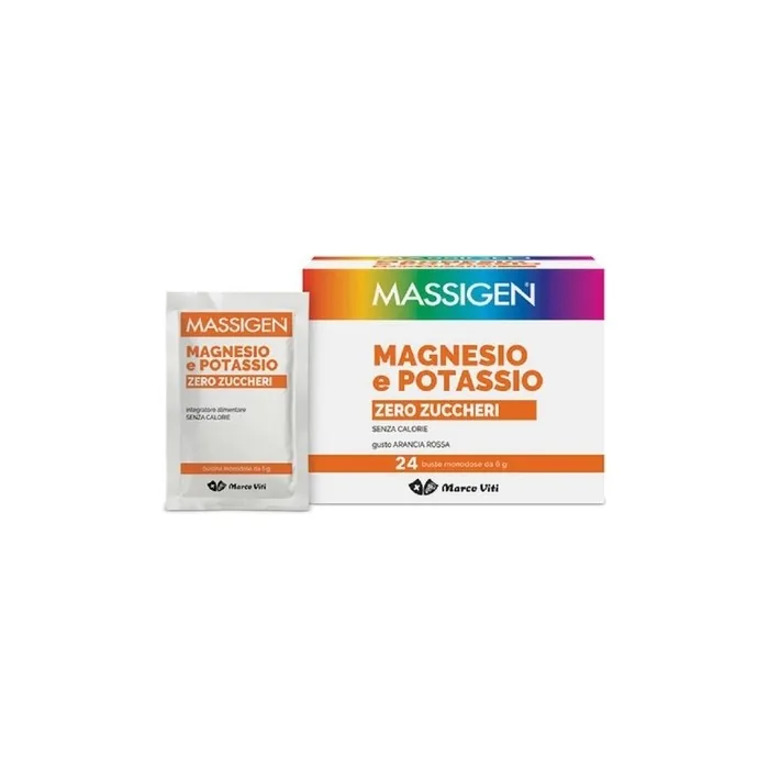 Marco Viti Magnesium and Potassium Sugar-Free Supplement 24 Sachets 6g
