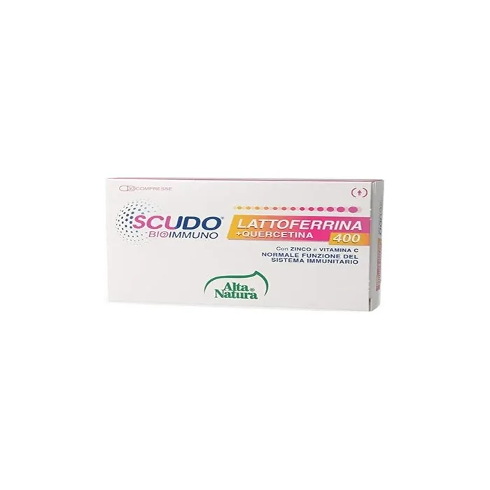 Alta Natura Scudo Lactoferrin 400 + Quercetin Supplement 30 Tablets