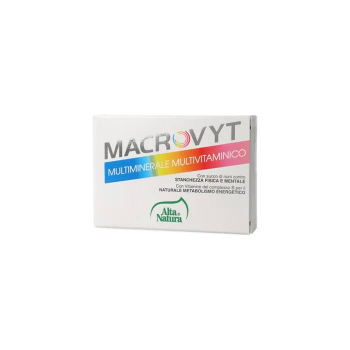 Macrovyt Multivitamin Multimineral Alta Natura 30 Tablets