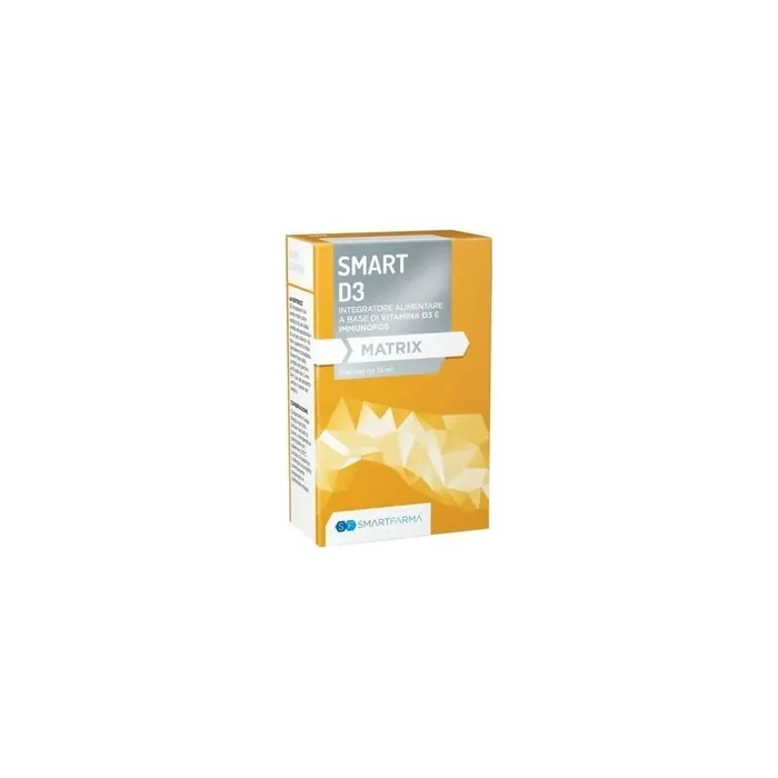 Smartfarma Srl Smart D3 Matrix Vitamin D Dietary Supplement 15 Ml Vanilla Flavor