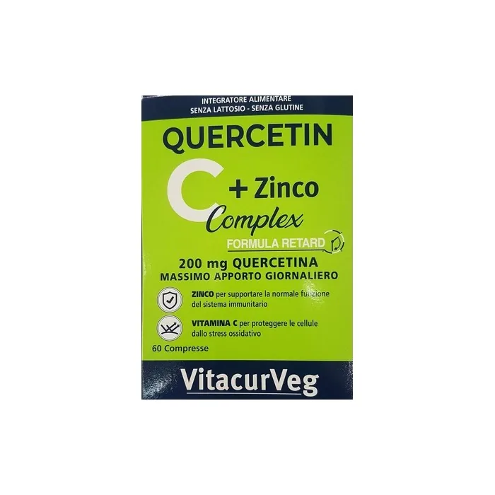 Pharmalife Research Vitacurveg Quercetin C Complex Integratore 60 Tablets