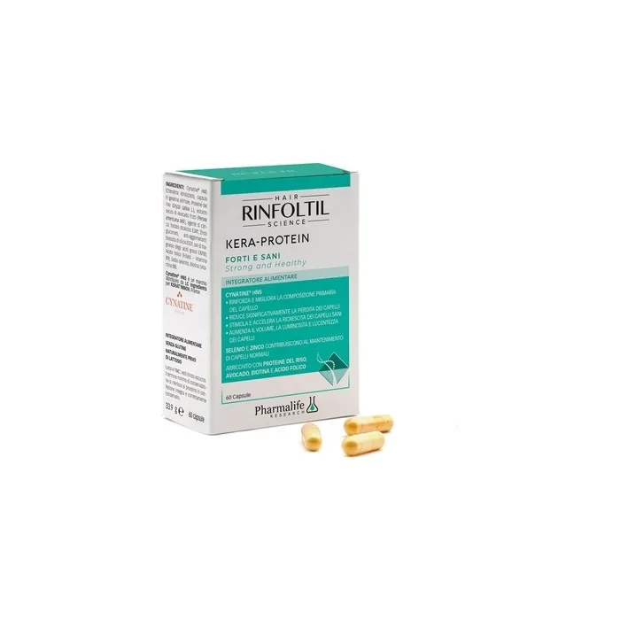 Pharmalife Research Rinfoltil Kera-Protein Hair Supplement 60 Capsules