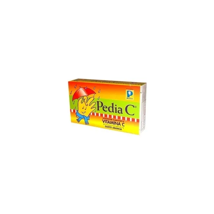 Pediatrica Pedia C Orange Vitamin C Dietary Supplement 24 Chewable Tablets