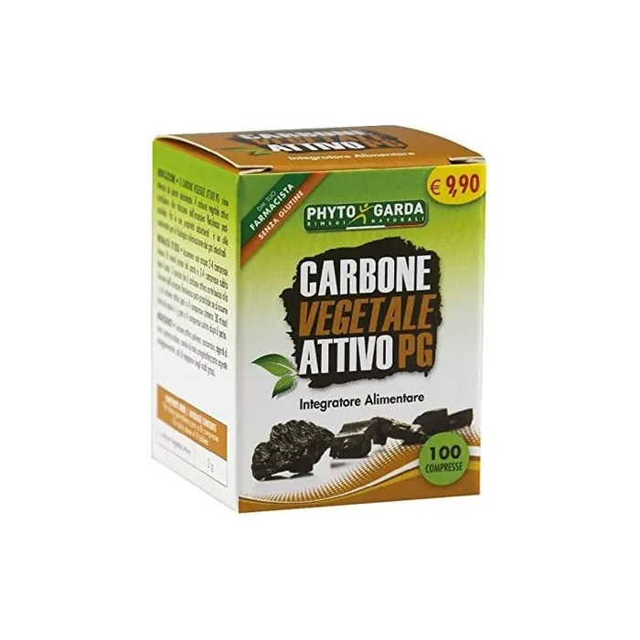 Carbone Vegetale Pg 100 Tablets