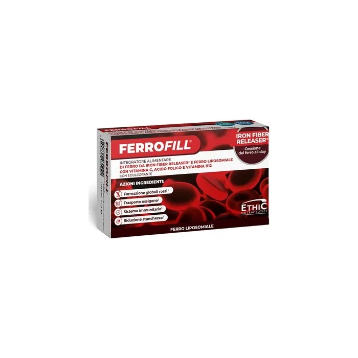 EthicSport Ferrofill Liposomal Iron Supplement 30 Tablets