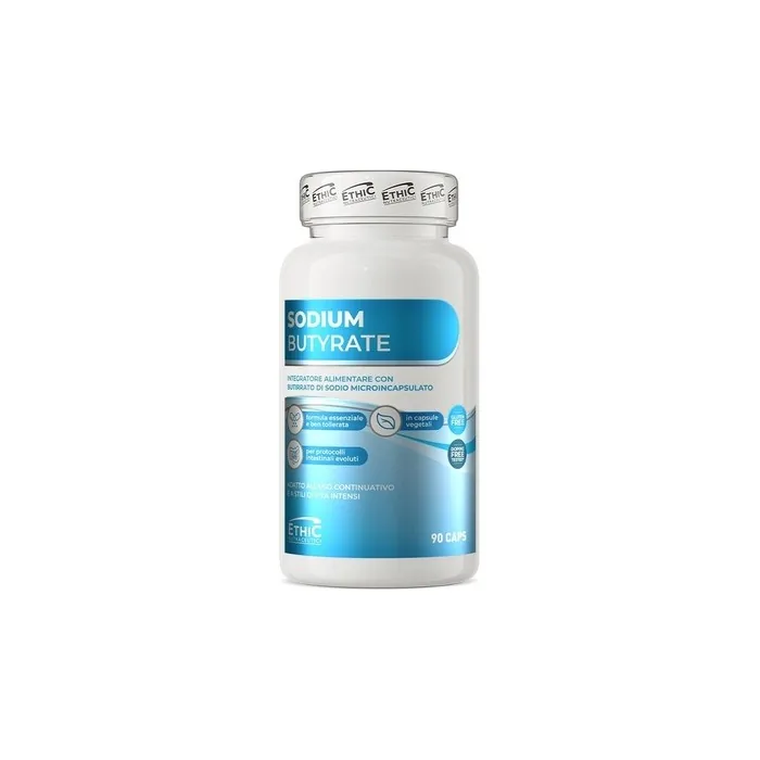 EthicSport Sodium Butyrate Dietary Supplement for Intestinal Well-Being 90 Capsules