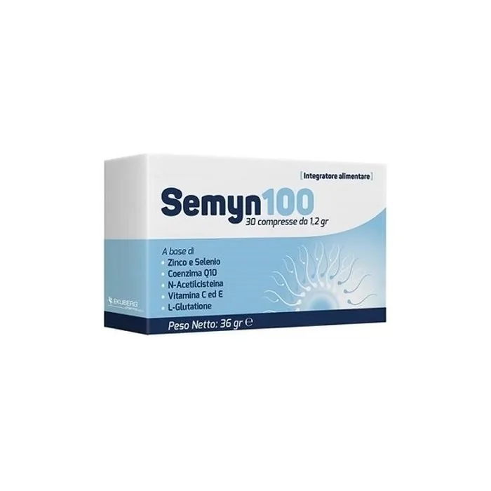 Ekuberg Pharma Semyn100 Food Supplement 30 Capsules