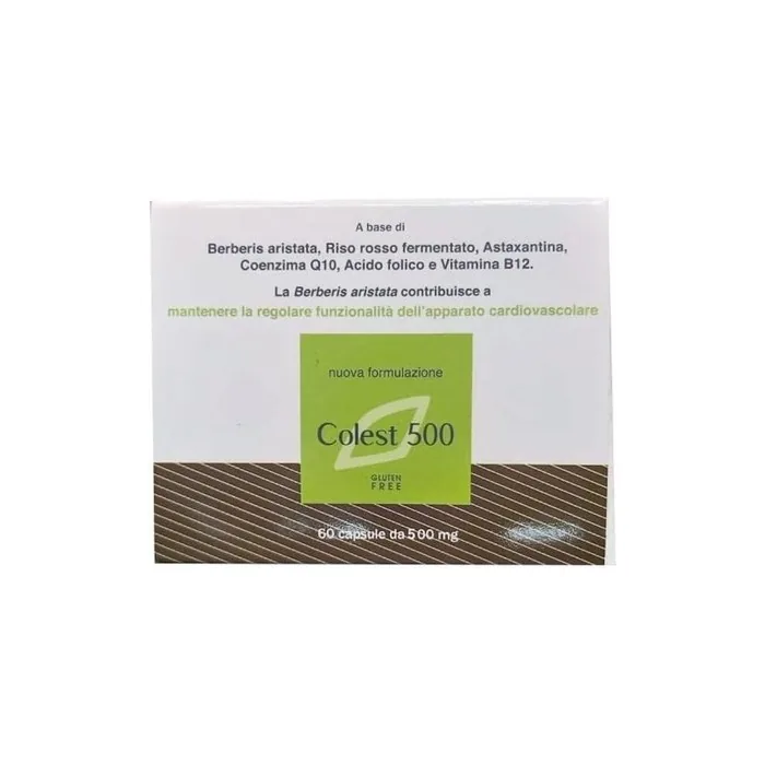 Oti Colest 500 New Formula 60 Capsules