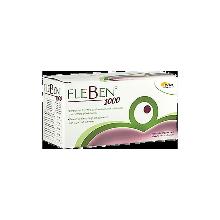 Thd Fleben 1000 Dietary Supplement 10 Bottles 15ml Each