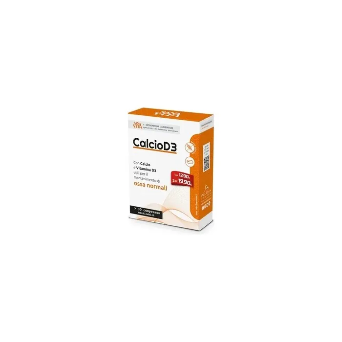 Paladin Pharma Sanavita Calcium Vitamin D3 30 Tablets