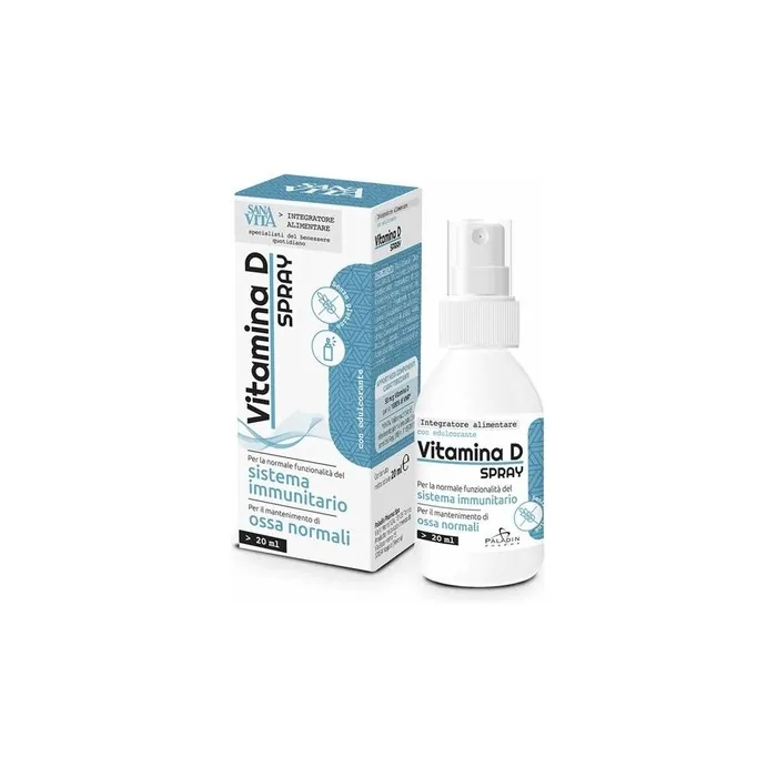Paladin Pharma Sanavita Vitamin D Spray Immune System Support 20ml
