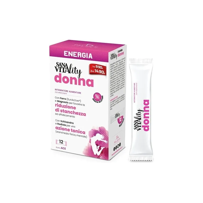 Paladin Pharma Sanavitality Energy Supplement for Women with Iron