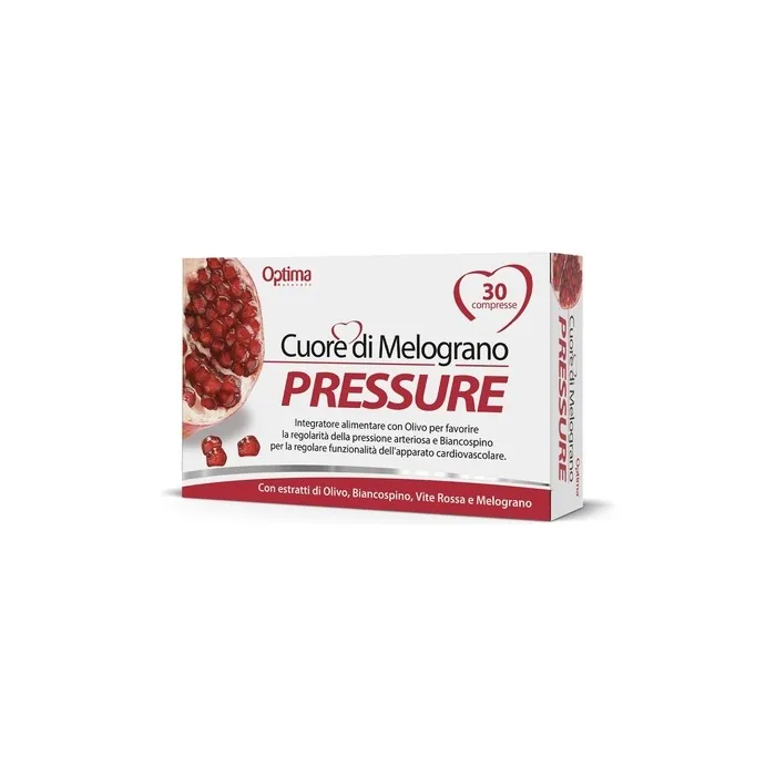 Herz Von Granatapfel Pressure 30 Tablet Supplement - Optima Naturals