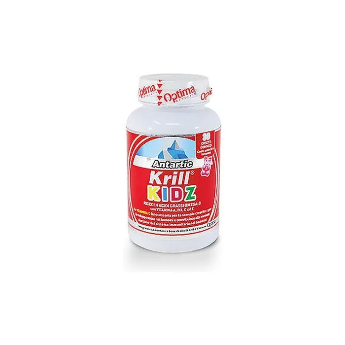 Antarctic Krill Kidz Vitamin D Optima Naturals 30 Gummies