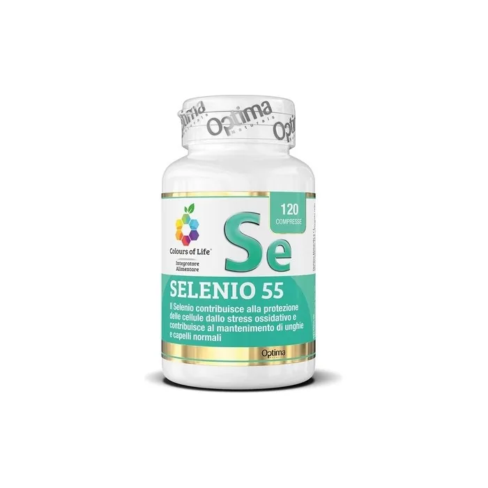 Colours of Life Selenium 55 Antioxidant Supplement with Selenium 120 Tablets
