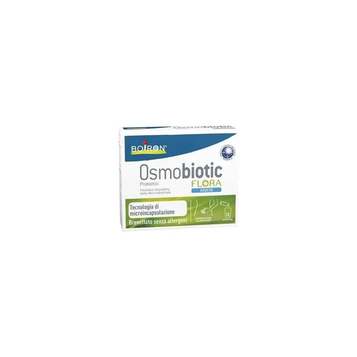 Boiron Osmobiotic Flora Adult Supplement For Intestinal Balance 12 Sachets