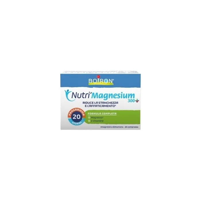 BOIRON Nutrì Magnesium 300+ Magnesium Supplement 80 Tablets
