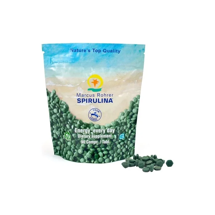 Marcus Rohrer Hawaiian Spirulina Resealable Bag 90 Tablets