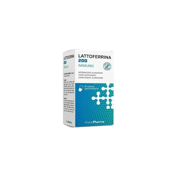 Promopharma Lattoferrina 200 Immuno Dietary Supplement 30 Capsules