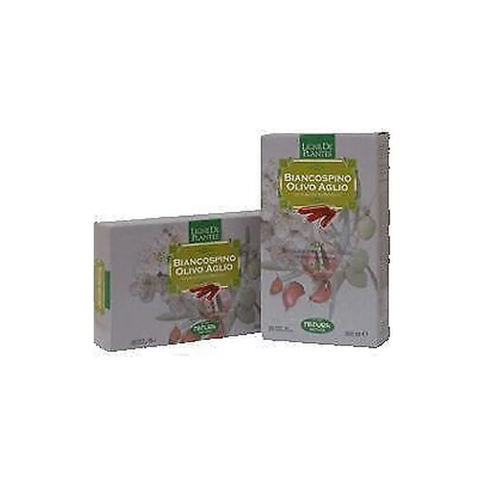 Ligne De Plantes Hawthorn Olive Garlic Dietary Supplement 20 Ampoules