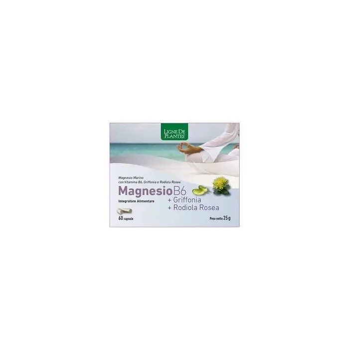 Natura Service Srl Magnesium B6 Griffonia Rhodiola 60 Capsules