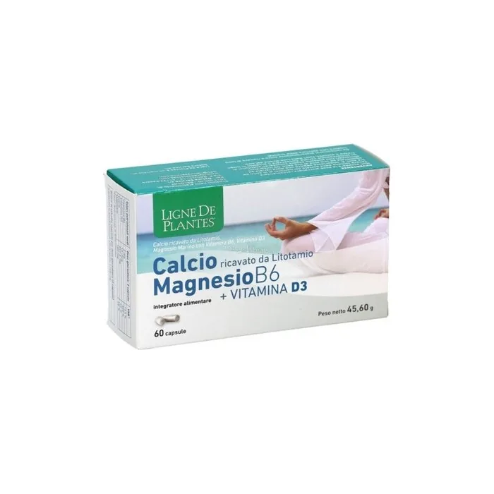 Ligne De Plantes Calcium Magnesium B6 Vitamin D3 Dietary Supplement