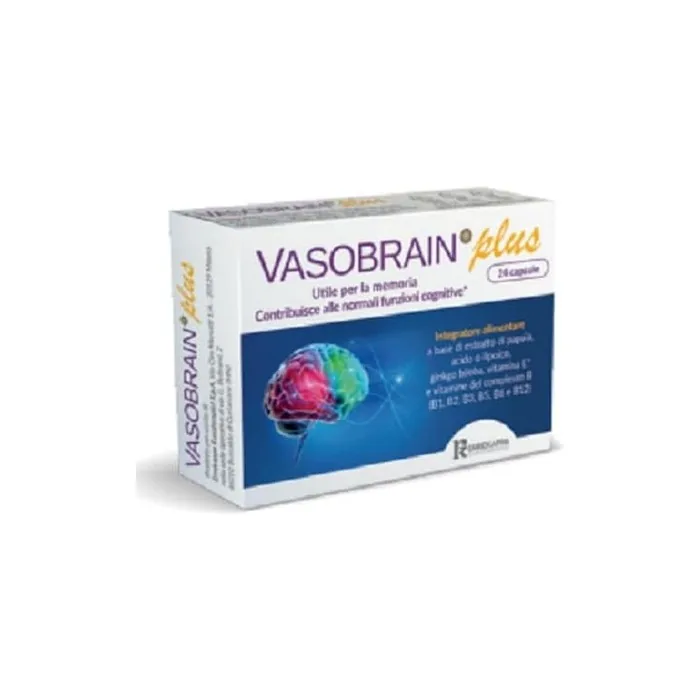Errekappa Euroterapici Vasobrain Plus 24 Capsules
