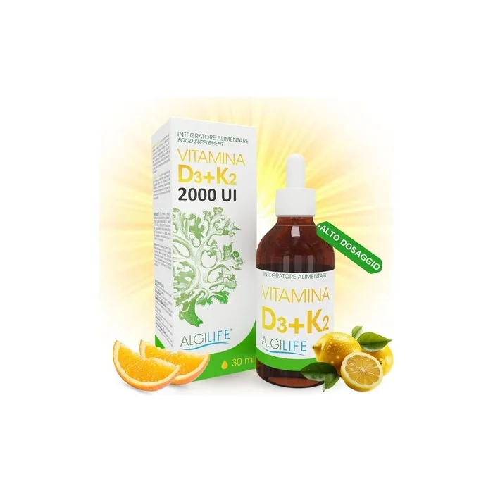 Vitamin D3 K2 Vegan Drops 2000 IU