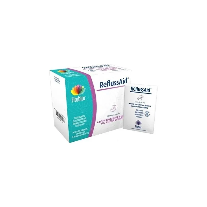 Fitobios Reflux Aid Antiacid Supplement 20 Sachets