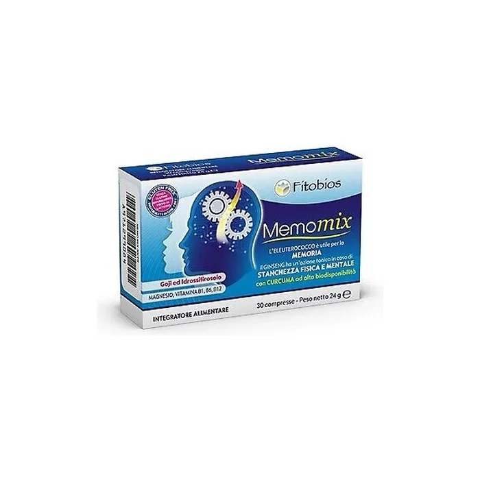 Memo Mix Dietary Supplement 30 Tablets
