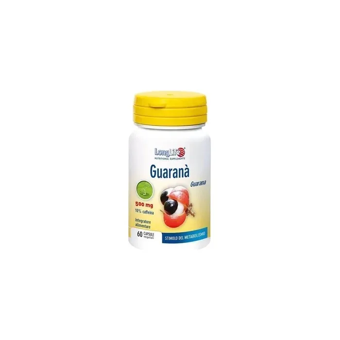 Phoenix Long Life Longlife Guarana 60 Vegetable Capsules
