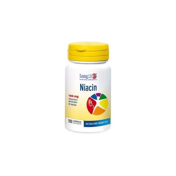 Niacin LongLife 100 Divisible Tablets