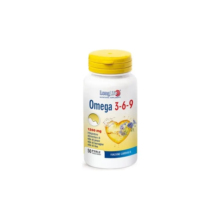Omega 3-6-9 LongLife 50 Light-Protected Pearls
