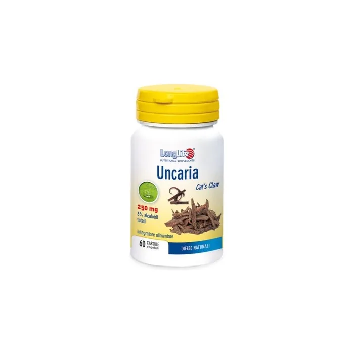 Uncaria 250mg LongLife Vegetarian Capsules